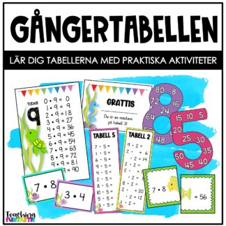 Hopp i havet med gångertabellen
