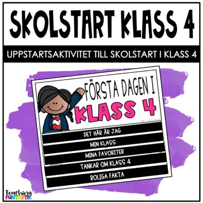skolstart klass 4