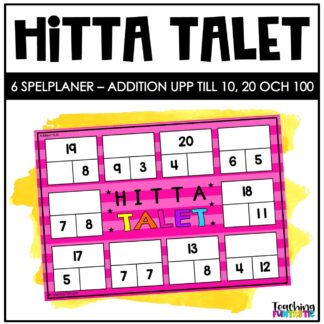 hitta talet
