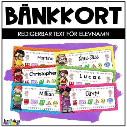 bänkkort