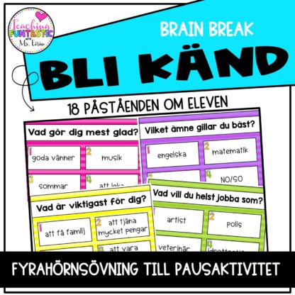 Brain Break Bli Känd
