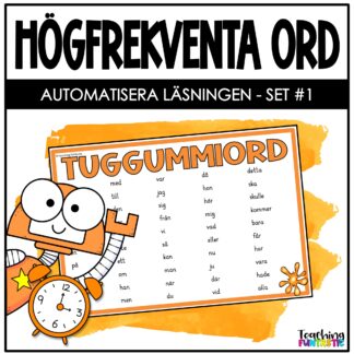 svenska högfrekventa ord
