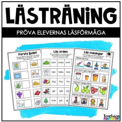 lästräning