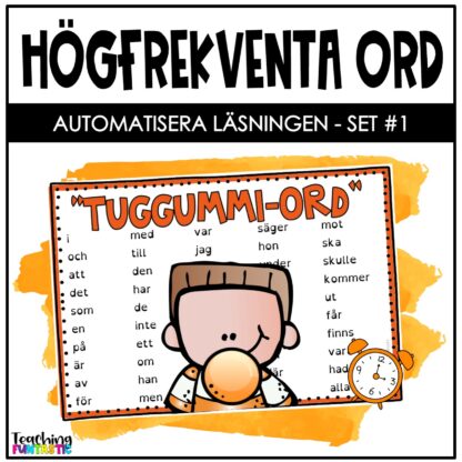 Slå klockan - Högfrekventa ord på svenska - Bild 2
