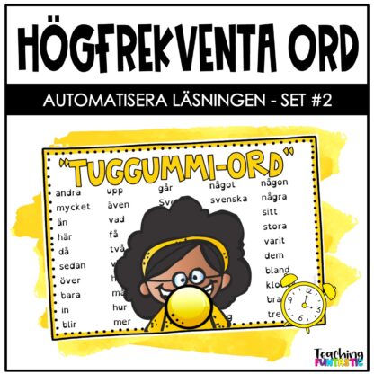 Slå klockan - Högfrekventa ord på svenska - Bild 3