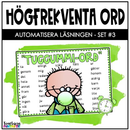Slå klockan - Högfrekventa ord på svenska - Bild 4