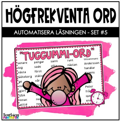 Slå klockan - Högfrekventa ord på svenska - Bild 5