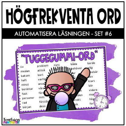 Slå klockan - Högfrekventa ord på svenska - Bild 6