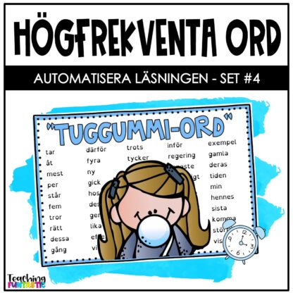 Slå klockan - Högfrekventa ord på svenska - Bild 7