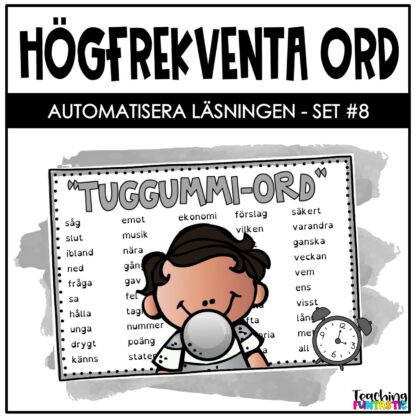 Slå klockan - Högfrekventa ord på svenska - Bild 9