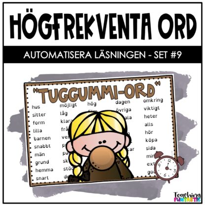 Slå klockan - Högfrekventa ord på svenska - Bild 10