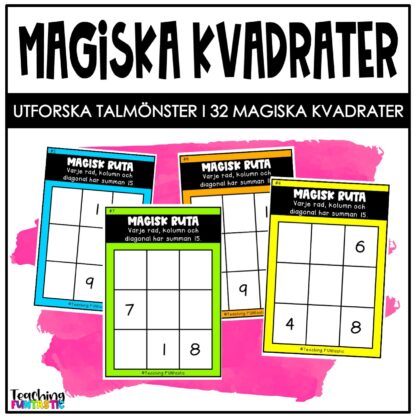 magiska kvadrater