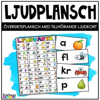 LJUDPLANSCH alfabetet