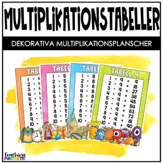 MULTIPLIKATIONSTABELLER