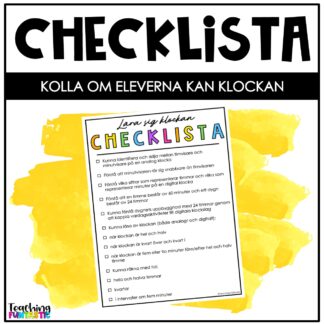 Checklista klockan