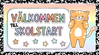 Megapaket med redigerbar klassrumsdekor - Bild 18