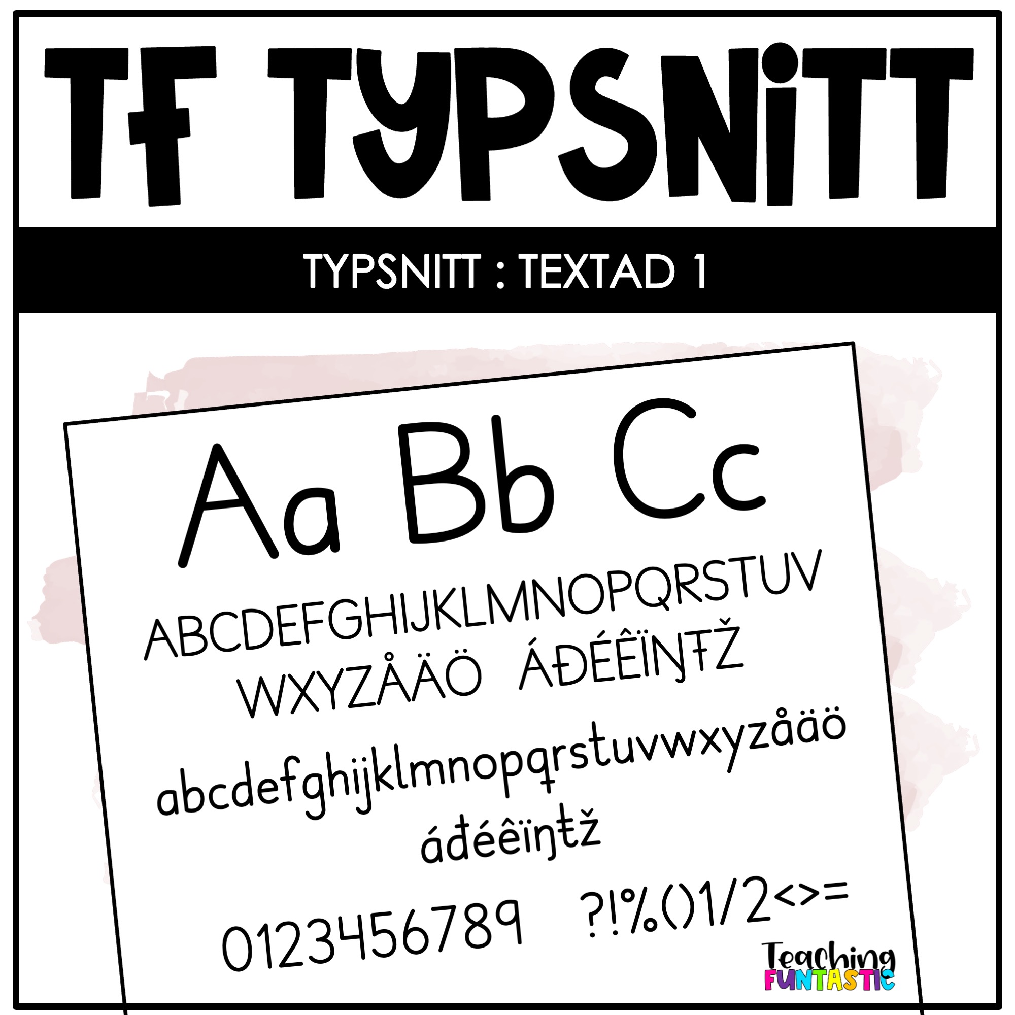 typsnitt skola