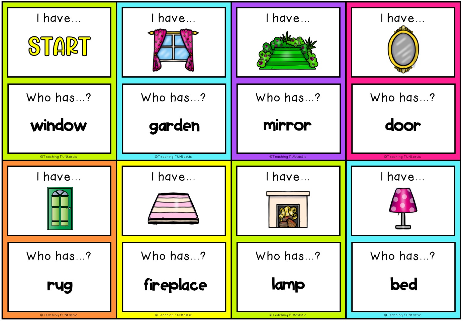 Låt oss lära oss engelska – At home - Bild 5