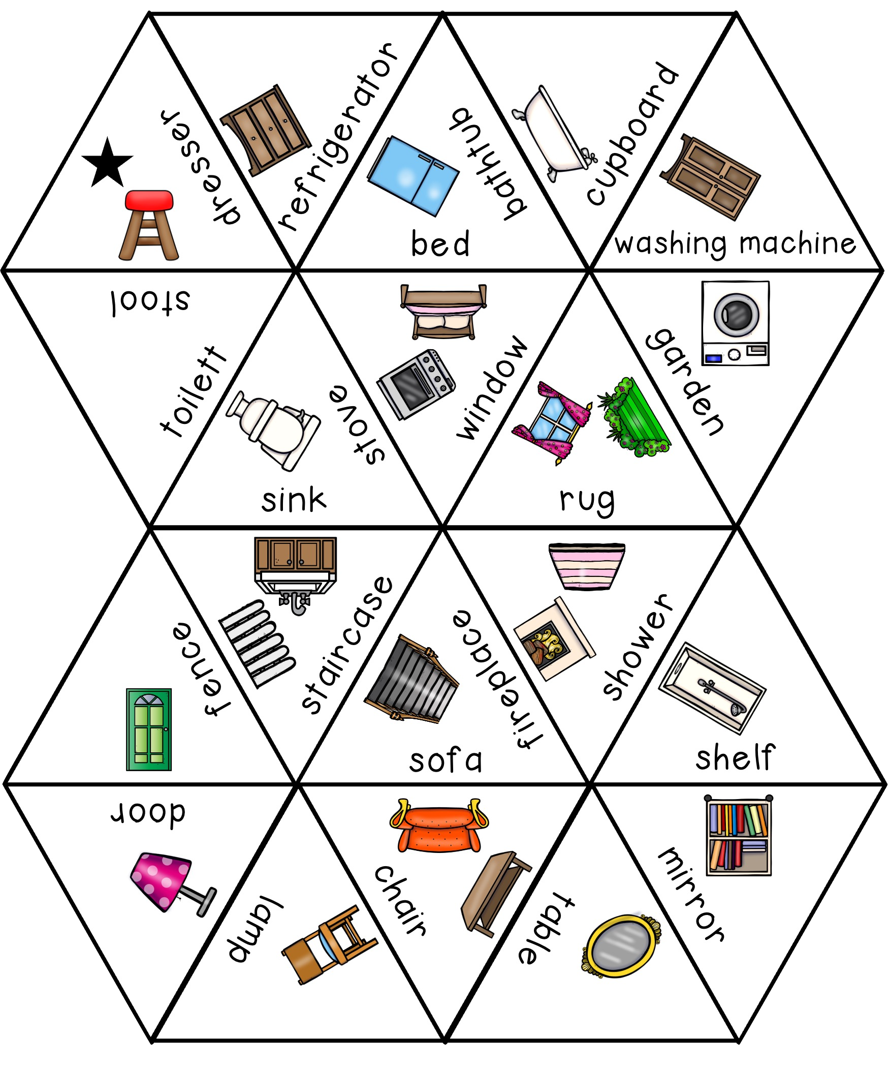 Låt oss lära oss engelska – At home - Bild 7