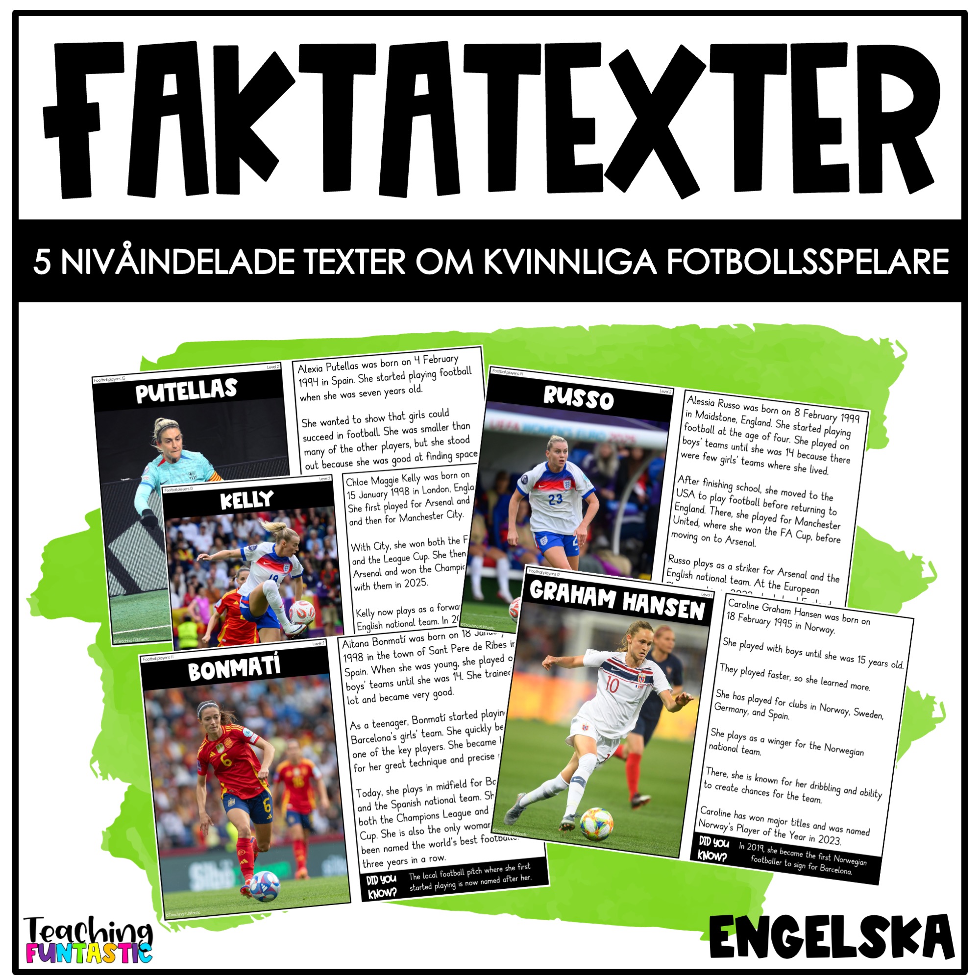 faktatexter fotbollsspelare