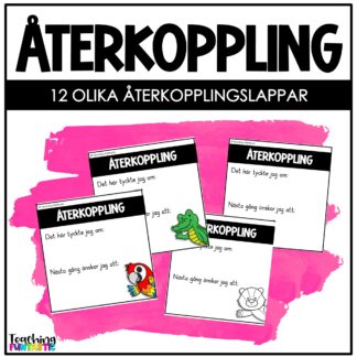 Återkoppling på elevarbeten