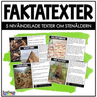 Nivådelade lästexter Faktatexter om Stenåldern