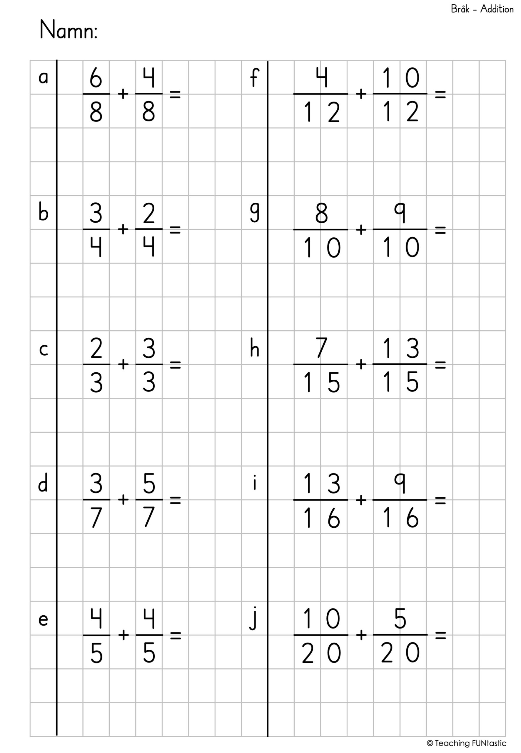 arbetsblad matematik